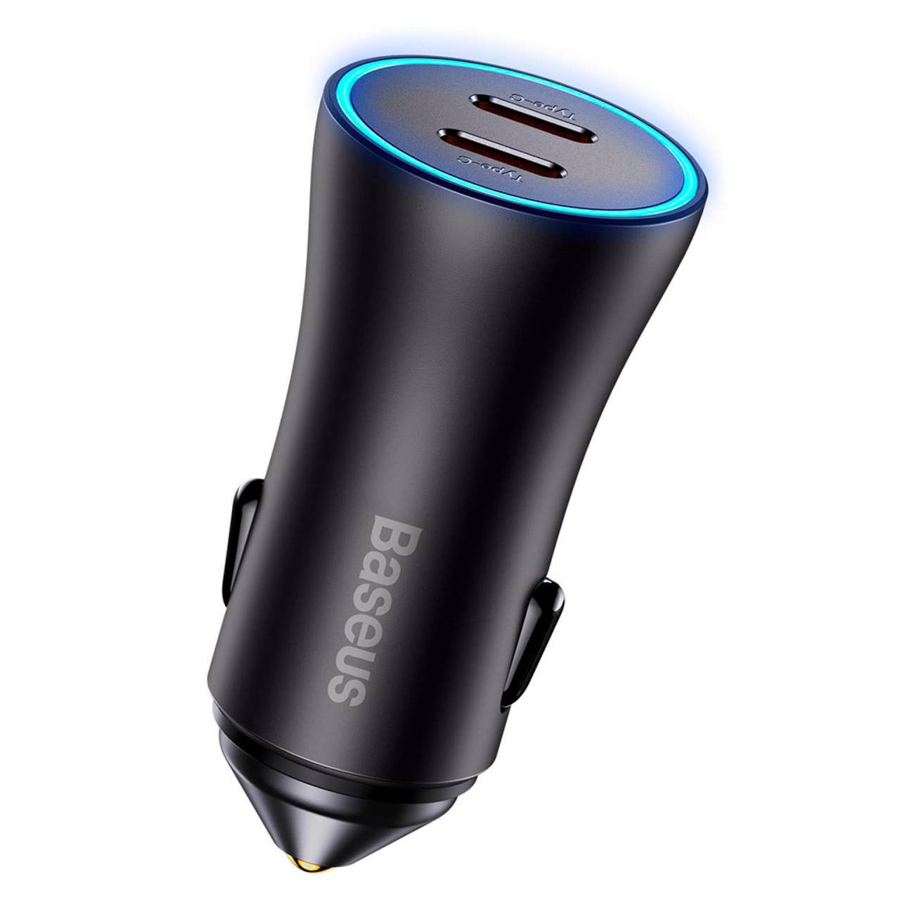 Baseus Autoladegerät – Kfz USB-Ladegerät im Zigarettenanzünder für Smartphones, 2x USB-C, 40W