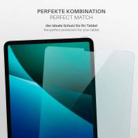 moex FlexProtect Klar für Apple iPad Pro 11 Zoll (2. Generation - 2020) – Schutzfolie für zusätzlichen Displayschutz, Ultra klar