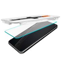 Spigen Glas.tR EZ Fit für Samsung Galaxy S23 – 2x gehärtete Glas Folien inklusive Montagerahmen