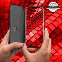 ONEFLOW Business Case für Samsung Galaxy S22 Ultra – Klappbare Handytasche mit Kartenfach und Ständer