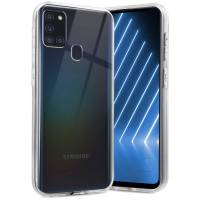 ONEFLOW Clear Case für Samsung Galaxy A21s – Transparente Hülle aus Soft Silikon, Extrem schlank