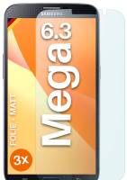 moex FlexProtect Matt für Samsung Galaxy Mega 6.3 – Anti Reflex Schutzfolie für besten Displayschutz, Matt