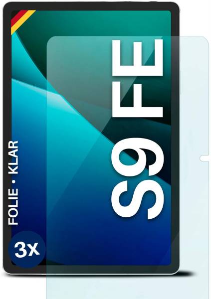 moex FlexProtect Klar für Samsung Galaxy Tab S9 FE – Schutzfolie für zusätzlichen Displayschutz, Ultra klar