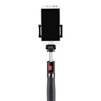 Hama Funstand 57 – Selfie-Stick mit Bluetooth Auslöser und erweiterbarer Teleskopstange bis 57 cm