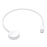 Apple magnetisches Ladekabel – kompatibel mit allen Apple Watch Serien, zum Anschluss an USB-C Ladegeräte, 0,3 m