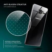 moex Aero Case für Samsung Galaxy A7 (2016) – Durchsichtige Hülle aus Silikon, Ultra Slim Handyhülle