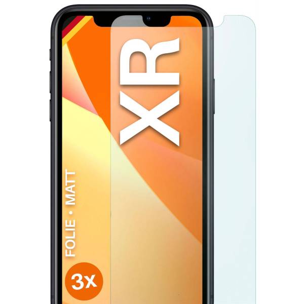 moex FlexProtect iPhone XR Schutzfolie Matt