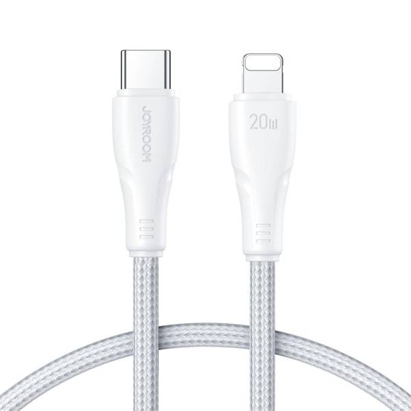 Joyroom Ladekabel – USB C auf Lightning für iPhone und iPad, Schnellladekabel Surpass Serie, Nylon, Länge 0,25m