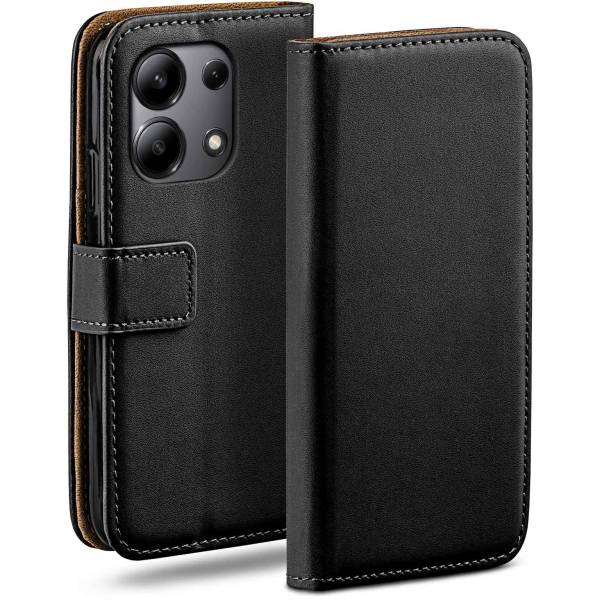 moex Book Case für Redmi Note 13 (4G) Klapphülle mit Kartenfach