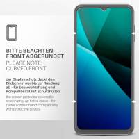 moex FlexProtect Klar für Samsung Galaxy A13 (4G) – Schutzfolie für unsichtbaren Displayschutz, Ultra klar