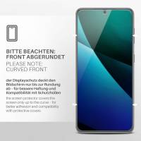 moex FlexProtect Klar für Samsung Galaxy S22 – Schutzfolie für unsichtbaren Displayschutz, Ultra klar