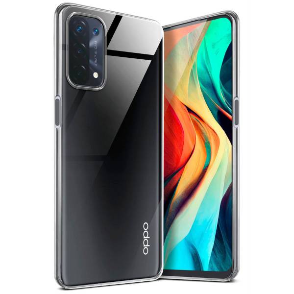 Für Oppo A54 5G | Kristallklare, dünne Silikonhülle | AERO CASE