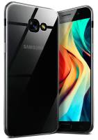 moex Aero Case für Samsung Galaxy A3 (2017) – Durchsichtige Hülle aus Silikon, Ultra Slim Handyhülle