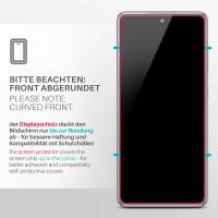 moex ShockProtect Klar für Samsung Galaxy S20 FE 5G – Panzerglas für kratzfesten Displayschutz, Ultra klar