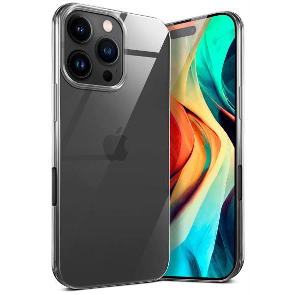 moex Aero Case iPhone 16 Pro Max durchsichtig aus Silikon