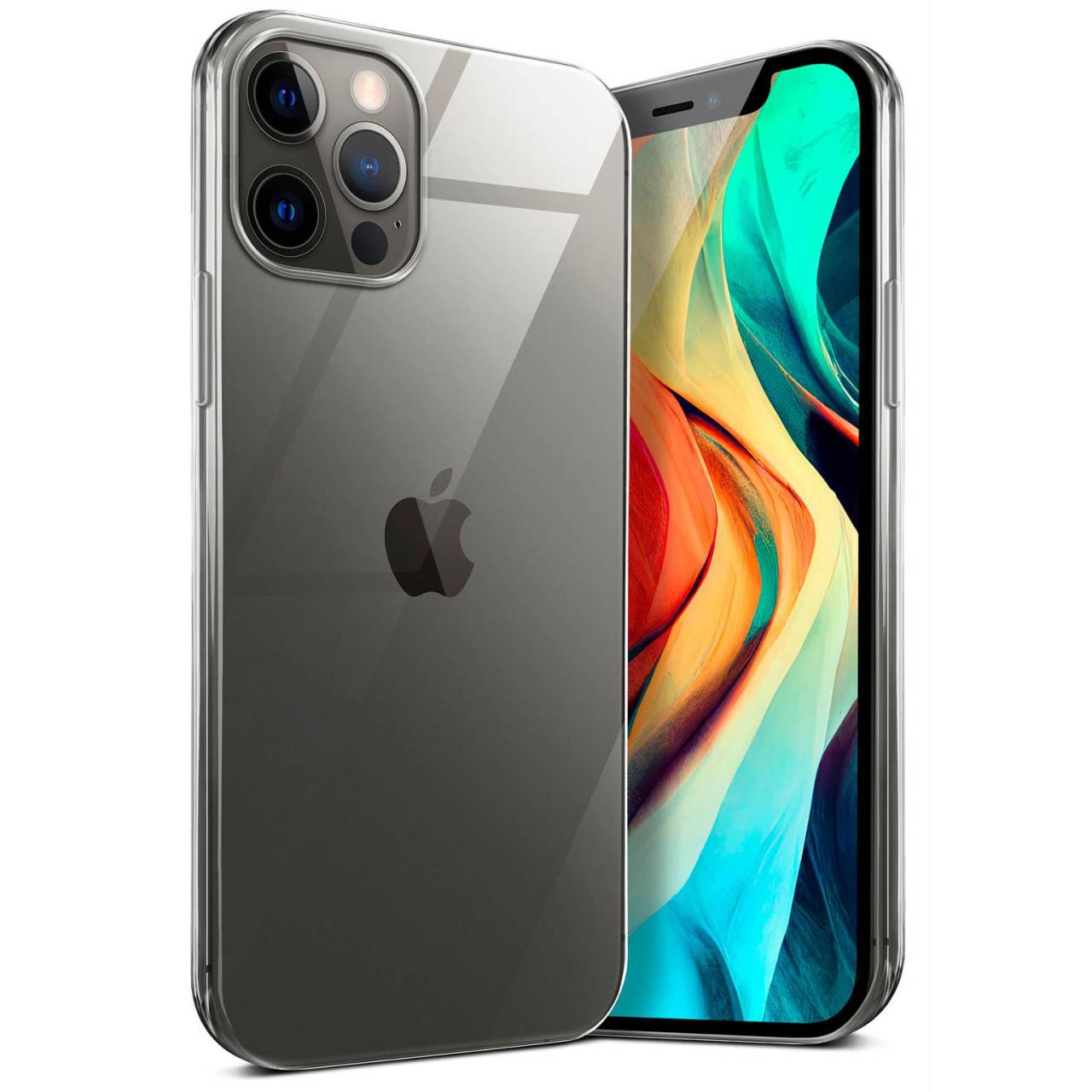 moex Aero Case iPhone 12 Pro durchsichtig aus Silikon