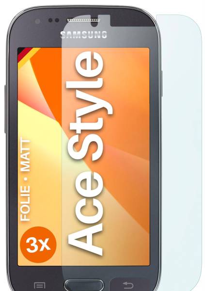 moex FlexProtect Matt für Samsung Galaxy Ace Style – Anti Reflex Schutzfolie für besten Displayschutz, Matt