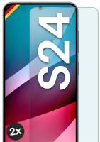 moex ShockProtect Klar für Samsung Galaxy S24 – Panzerglas für kratzfesten Displayschutz, Ultra klar