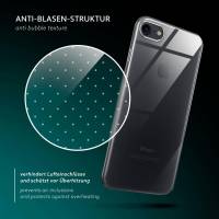 moex Aero Case für Apple iPhone 8 – Durchsichtige Hülle aus Silikon, Ultra Slim Handyhülle