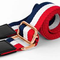 ONEFLOW Twist Case für LG Velvet – Hülle mit breitem Handyband aus Nylon, abnehmbar
