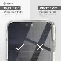 ONEFLOW Touch Case für Xiaomi Redmi Note 12 (4G) – 360 Grad Full Body Schutz, komplett beidseitige Hülle