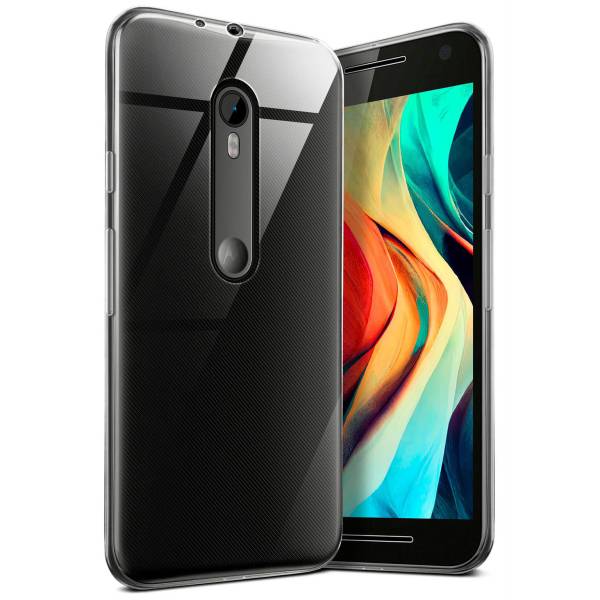 Für Motorola Moto G3 | Kristallklare, dünne Silikonhülle | AERO CASE