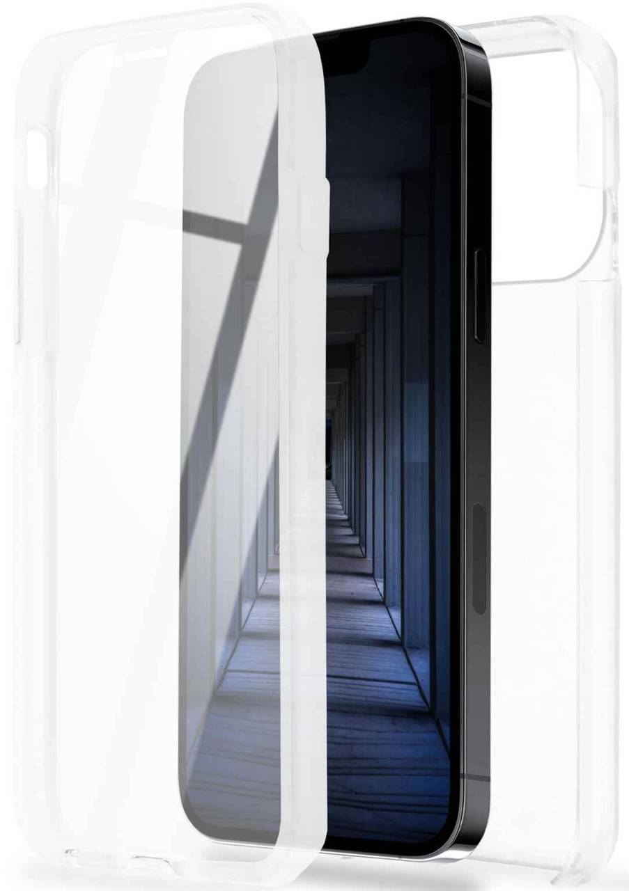 ONEFLOW Touch Case für Apple iPhone 13 Pro – 360 Grad Full Body Schutz, komplett beidseitige Hülle