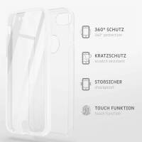 ONEFLOW Touch Case für Apple iPhone 13 – 360 Grad Full Body Schutz, komplett beidseitige Hülle