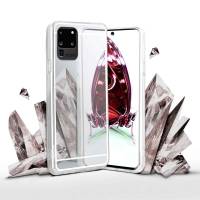 moex Mirror Case für Samsung Galaxy S20 Ultra – Handyhülle aus Silikon mit Spiegel auf der Rückseite