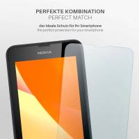 moex FlexProtect Matt für Nokia Lumia 635 – Anti Reflex Schutzfolie für besten Displayschutz, Matt