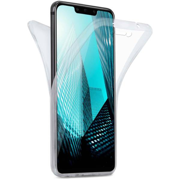 Für Huawei Mate 20 Lite | Beidseitige, klare Silikonhülle | DOUBLE CASE