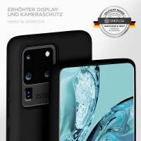 ONEFLOW Soft Case für Samsung Galaxy S20 Ultra 5G – weiche Handyhülle aus Silikon mit Kameraschutz