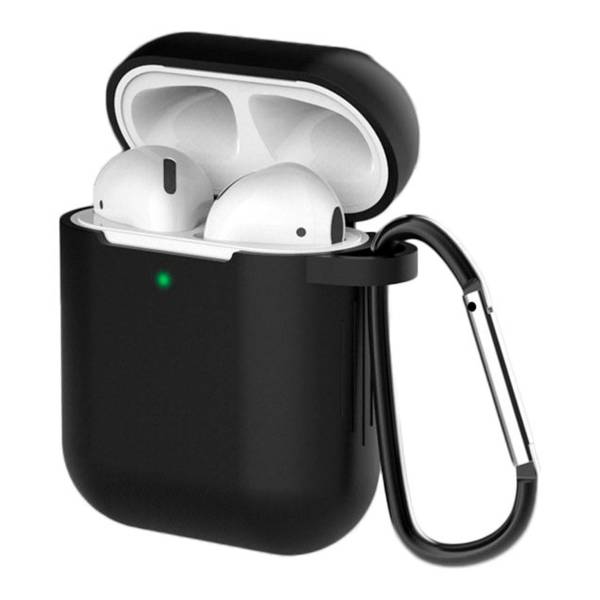 moex Clip Case AirPods 2 Silikonhülle mit Karabiner