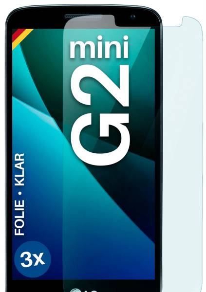 moex FlexProtect Klar für LG G2 Mini – Schutzfolie für unsichtbaren Displayschutz, Ultra klar