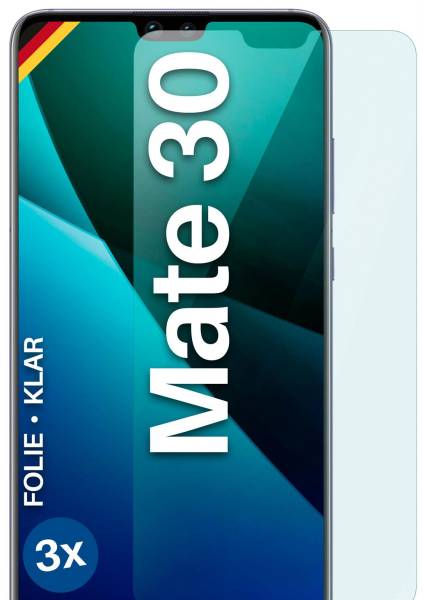 moex FlexProtect Klar für Huawei Mate 30 – Schutzfolie für unsichtbaren Displayschutz, Ultra klar