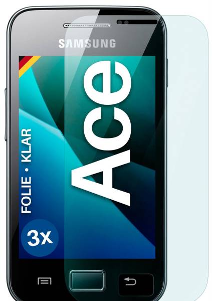 moex FlexProtect Klar für Samsung Galaxy Ace – Schutzfolie für unsichtbaren Displayschutz, Ultra klar