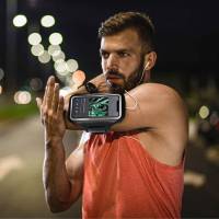 ONEFLOW Workout Case für Motorola Moto X Play – Handy Sport Armband zum Joggen und Fitness Training