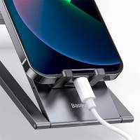 Baseus Klappbarer Handy- und Tablethalter – UltraSlim zusammenfaltbarer Ständer aus Aluminiumlegierung