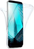 moex Double Case für Samsung Galaxy Note 9 – 360 Grad Hülle aus Silikon, Rundumschutz beidseitig