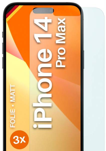 moex FlexProtect iPhone 14 Pro Max Schutzfolie Matt