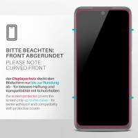 moex ShockProtect Klar für Xiaomi Redmi 10 – Panzerglas für kratzfesten Displayschutz, Ultra klar