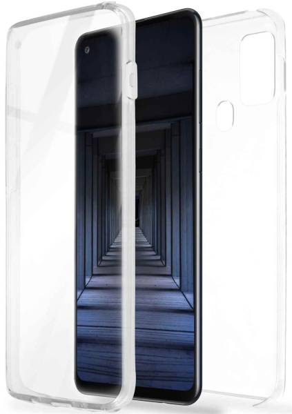 ONEFLOW Touch Case für Samsung Galaxy A21s – 360 Grad Full Body Schutz, komplett beidseitige Hülle