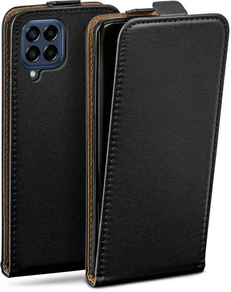 moex Flip Case für Samsung Galaxy M33 5G – PU Lederhülle mit 360 Grad Schutz, klappbar
