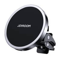 Joyroom Magnetischer Autohalter Qi Charger 15W – Magnetisches KFZ Ladegerät, Wireless Car Docking Station für iPhone und Android