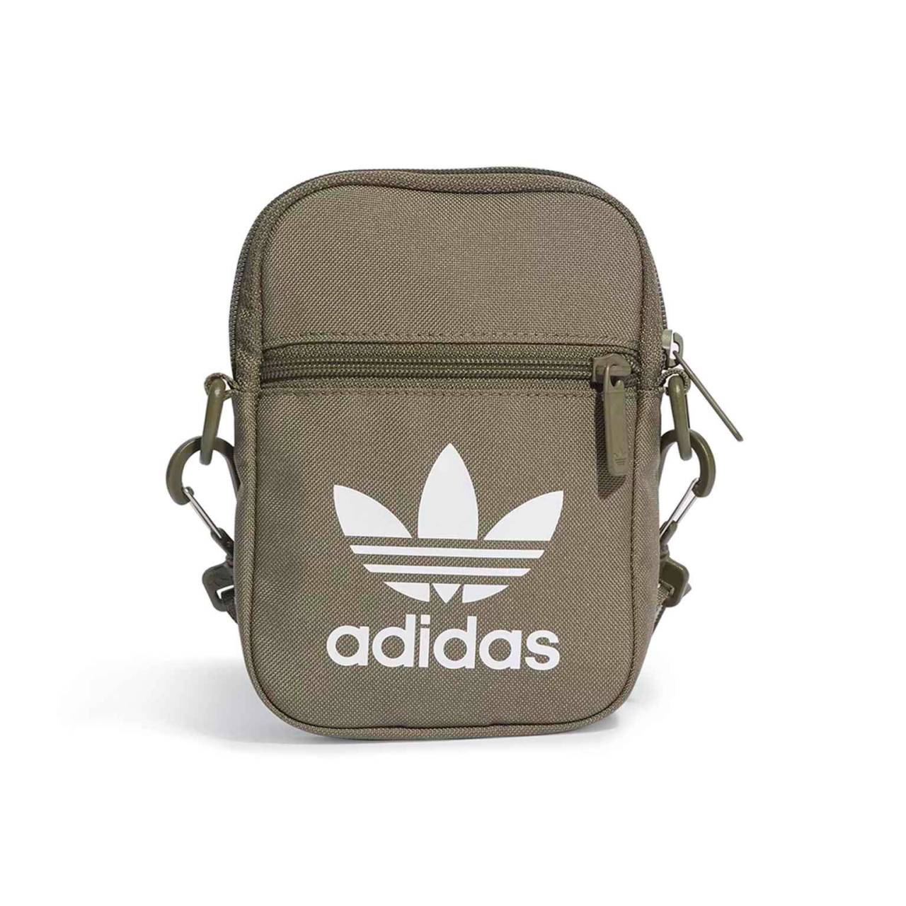 Adidas Originals Festival Umhängetasche – Crossbody Bag, Umhängetasche mit zwei Reißverschlussfächern