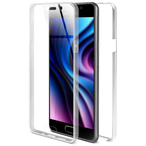 ONEFLOW Touch Case für Samsung Galaxy A5 (2016) – 360 Grad Full Body Schutz, komplett beidseitige Hülle