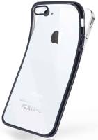 moex Chrome Case für Apple iPhone 4 – Handy Bumper mit Chrom Rand – Transparente Hülle