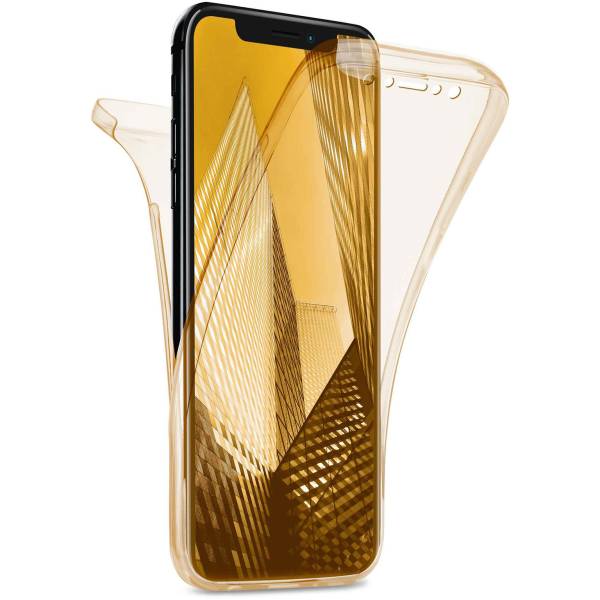moex Double Case iPhone X Silikon 360 Grad Schutz