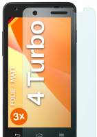 moex FlexProtect Matt für Vodafone Smart 4 Turbo – Anti Reflex Schutzfolie für besten Displayschutz, Matt