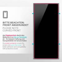 moex ShockProtect Klar für Samsung Galaxy Note 20 Ultra 5G – Panzerglas für kratzfesten Displayschutz, Ultra klar